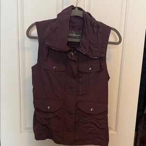 Eddie Bauer Women's Dark Purple Travex Vest